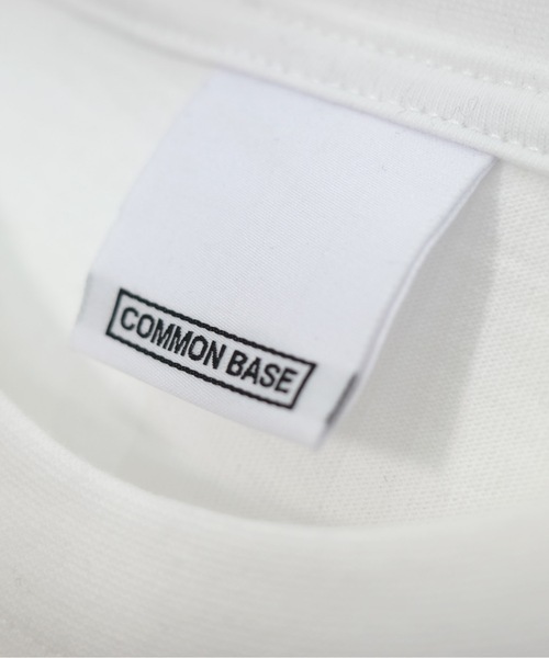 COMMON BASE（コモンベース）の「BLANK B L/S TEE | COMMON BASE（Tシャツ/カットソー・メンズ・ホワイト/ブラック/スモークピンク/ライトイエロー・MEDIUM/LARGE/X-LARGE）」の10枚目の写真