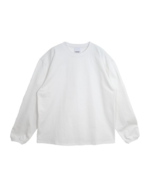 COMMON BASE（コモンベース）の「BLANK B L/S TEE | COMMON BASE（Tシャツ/カットソー・メンズ・ホワイト/ブラック/スモークピンク/ライトイエロー・MEDIUM/LARGE/X-LARGE）」の8枚目の写真