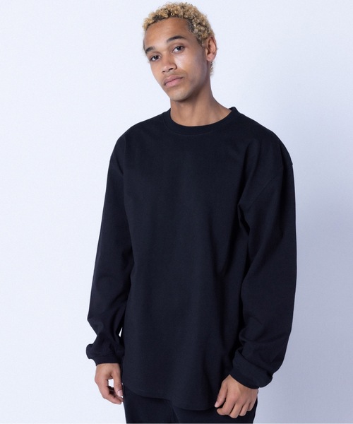 COMMON BASE（コモンベース）の「BLANK B L/S TEE | COMMON BASE（Tシャツ/カットソー・メンズ・ホワイト/ブラック/スモークピンク/ライトイエロー・MEDIUM/LARGE/X-LARGE）」の17枚目の写真