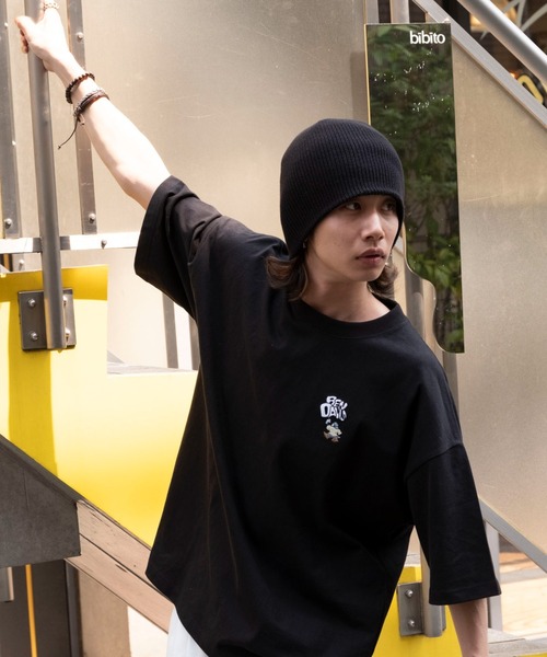 ∴WEGO/【25年春夏新作】別注BENDAVISワンポイントT（Tシャツ