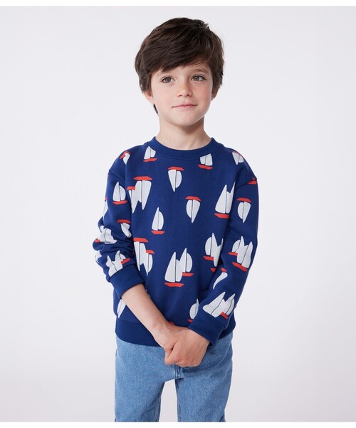 セール】スウェットプルオーバー（スウェット）｜PETIT BATEAU