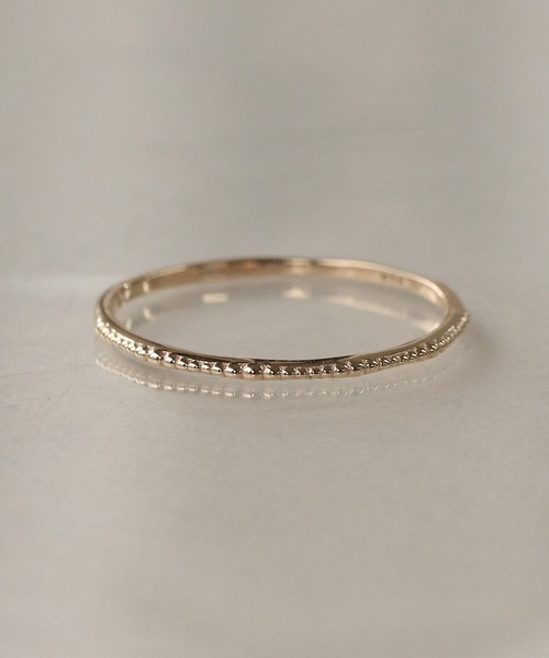 NOIR DE POUPEE k10 ピンキーリング K10 layer ring ピンキーリング グラデミル(リング)|NOIR DE