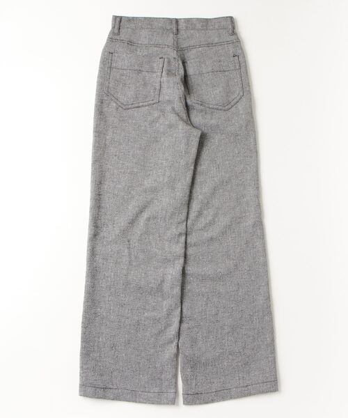 DOUBLE STANDARD CLOTHING(ダブルスタンダードクロージング)の「ダンガリーストレッチパンツ(デニムパンツ・レディース・ブラウン/ブラック・38/36)」の3枚目の写真