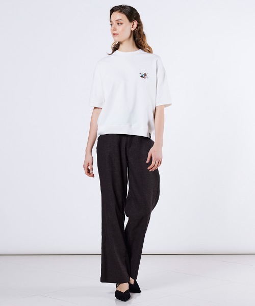 DOUBLE STANDARD CLOTHING(ダブルスタンダードクロージング)の「ダンガリーストレッチパンツ(デニムパンツ・レディース・ブラウン/ブラック・38/36)」の8枚目の写真