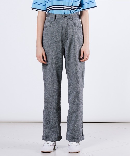 DOUBLE STANDARD CLOTHING(ダブルスタンダードクロージング)の「ダンガリーストレッチパンツ(デニムパンツ・レディース・ブラウン/ブラック・38/36)」の10枚目の写真