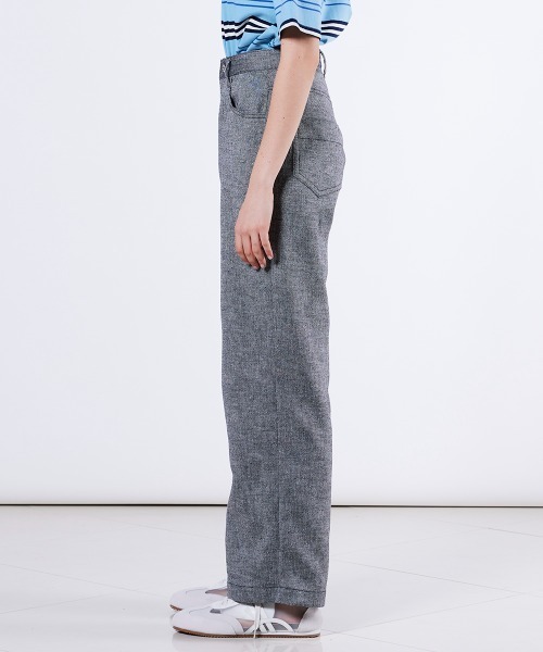 DOUBLE STANDARD CLOTHING(ダブルスタンダードクロージング)の「ダンガリーストレッチパンツ(デニムパンツ・レディース・ブラウン/ブラック・38/36)」の11枚目の写真