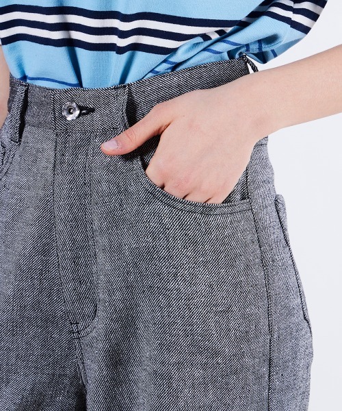 DOUBLE STANDARD CLOTHING(ダブルスタンダードクロージング)の「ダンガリーストレッチパンツ(デニムパンツ・レディース・ブラウン/ブラック・38/36)」の14枚目の写真