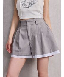 GYDA | スレキデザインフレアショートパンツ(その他パンツ)