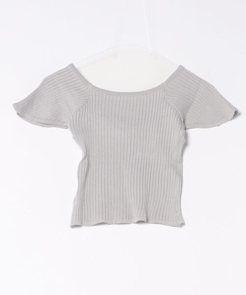 WESTSEA(ウエストシー)の「フロントリボン ショート丈 トップス(Tシャツ/カットソー・レディース・ブラック/ホワイト/グレー・FREE)」の17枚目の写真