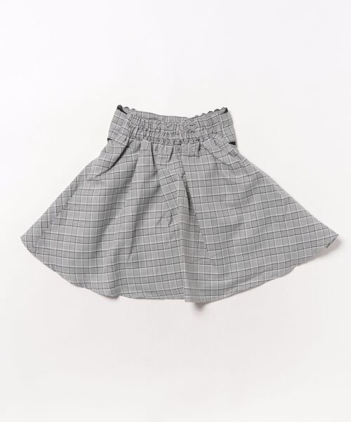 PINKHUNT(ピンクハント)の「PINKHUNT ピンクハント リボンウエストスカート風 ショートパンツ 0591K(その他パンツ・キッズ・ブラック/ベビーピンク・120cm/130cm/140cm/150cm/160cm)」の3枚目の写真