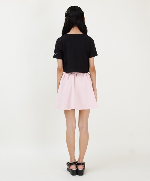 PINKHUNT(ピンクハント)の「PINKHUNT ピンクハント リボンウエストスカート風 ショートパンツ 0591K(その他パンツ・キッズ・ブラック/ベビーピンク・120cm/130cm/140cm/150cm/160cm)」の17枚目の写真