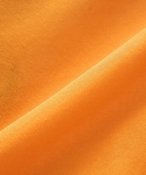 CAST:（キャストコロン）の「【イチオシ】シアーニットカーディガン（カーディガン/ボレロ・レディース・ホワイト/オレンジ/ブラック・M）」の8枚目の写真