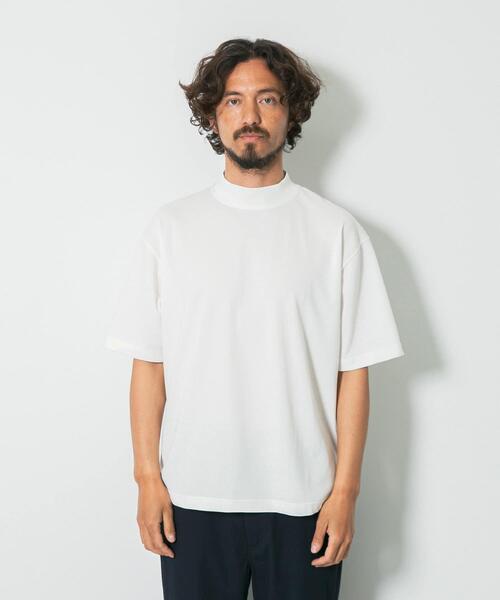 URBAN RESEARCH Sonny Label(アーバンリサーチサニーレーベル)の「OOPS×RYUAMBEモックネックTEE(Tシャツ/カットソー・メンズ・ブラック/ライトカーキ/ホワイト・MEDIUM/LARGE/X-LARGE)」の15枚目の写真