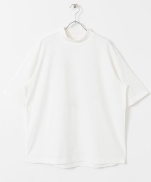 URBAN RESEARCH Sonny Label(アーバンリサーチサニーレーベル)の「OOPS×RYUAMBEモックネックTEE(Tシャツ/カットソー・メンズ・ブラック/ライトカーキ/ホワイト・MEDIUM/LARGE/X-LARGE)」の21枚目の写真