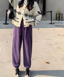 tone（トーン）の「【 NiiNa / ニーナ 】楽ちんスウェットジョガーパンツ（スウェットパンツ）」