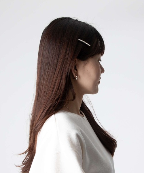 ALEXANDRE DE PARIS(アレクサンドルドゥパリ)の「ALEXANDRE DE PARIS BALL PINS アレクサンドル ドゥ パリ ボールピン ヘアピン(ヘアピン・レディース・ブラック/ベージュ・FREE)」の10枚目の写真