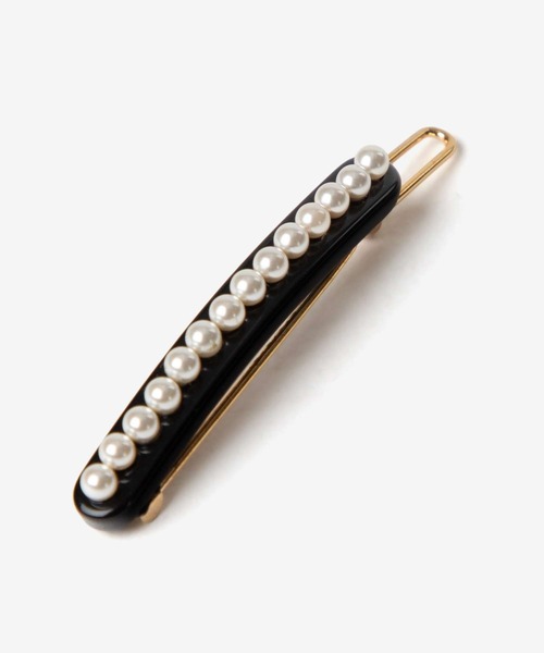 ALEXANDRE DE PARIS(アレクサンドルドゥパリ)の「ALEXANDRE DE PARIS BALL PINS アレクサンドル ドゥ パリ ボールピン ヘアピン(ヘアピン・レディース・ブラック/ベージュ・FREE)」の7枚目の写真