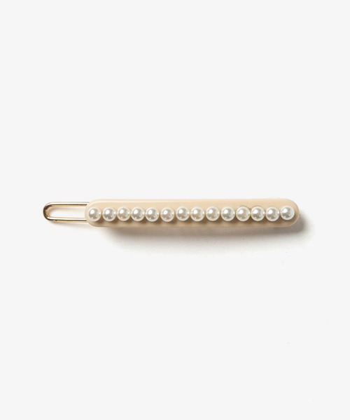 ALEXANDRE DE PARIS(アレクサンドルドゥパリ)の「ALEXANDRE DE PARIS BALL PINS アレクサンドル ドゥ パリ ボールピン ヘアピン(ヘアピン・レディース・ブラック/ベージュ・FREE)」の4枚目の写真