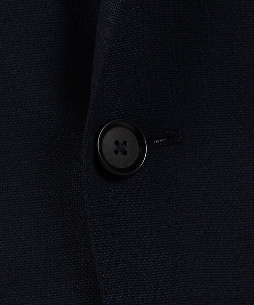 TOMORROWLAND （トゥモローランド）の「Super120'sウールポリエステル ホップサック シングルブレステッド2Bジャケット（テーラードジャケット・メンズ・チャコールグレー/ネイビー・52/50/48/46/44/42）」の13枚目の写真