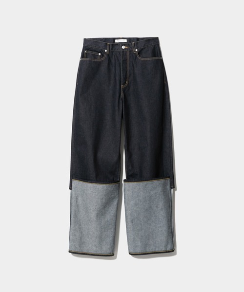 パンツ beautiful people selvedge denim selvedge denim loose wide pants – beautiful people online store