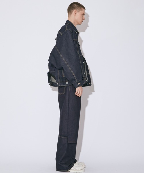 最終値下げ　ビューティフルピープル large market bag in shrink leather（ハンドバッグ