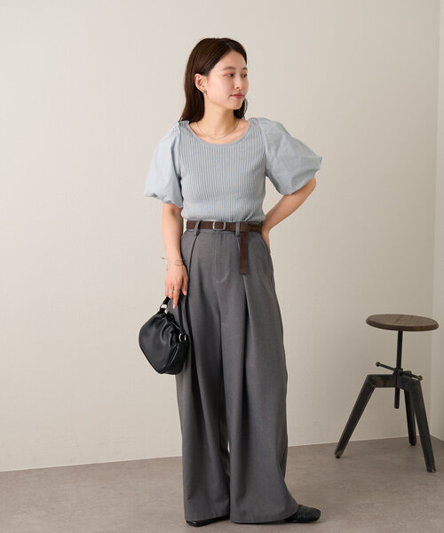 Kastane（カスタネ）の「【レザー&スエード】B エンボス加工ベルト（ベルト・レディース・ブラウン系その他/ブラック/ブラウン・FREE）」の12枚目の写真