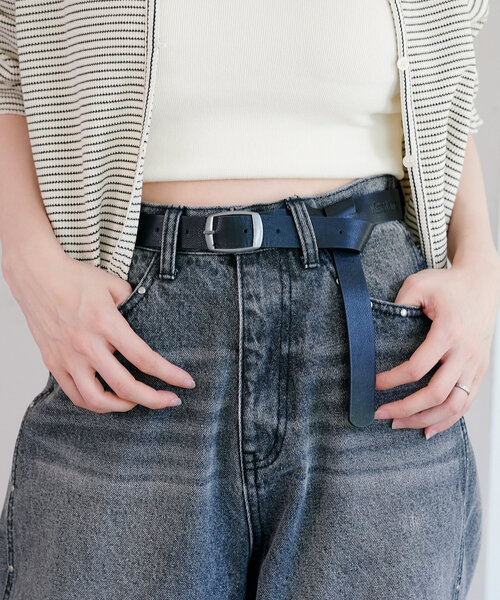 Kastane（カスタネ）の「【レザー&スエード】B エンボス加工ベルト（ベルト・レディース・ブラウン系その他/ブラック/ブラウン・FREE）」の13枚目の写真