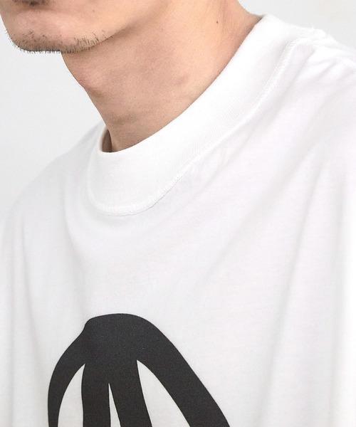 RATTLE TRAP(ラトルトラップ)の「【CHAOTIC】別注アナーキーポルカドットプリントオーバーサイズTシャツ(Tシャツ/カットソー・メンズ・ブラック/ホワイト・M/L/LL)」の19枚目の写真