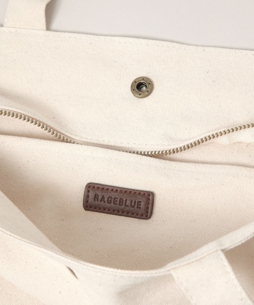 RAGEBLUE（レイジブルー）の「2WAY/ジップトート/ショルダーバッグ（ショルダーバッグ・メンズ・ブラック・FREE）」の14枚目の写真