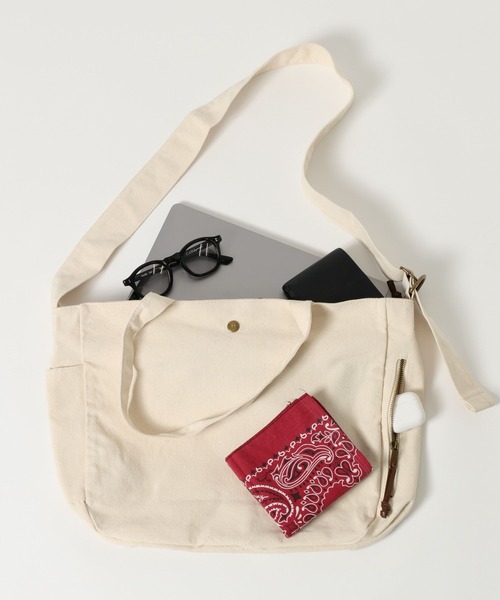 RAGEBLUE（レイジブルー）の「2WAY/ジップトート/ショルダーバッグ（ショルダーバッグ・メンズ・ブラック・FREE）」の10枚目の写真