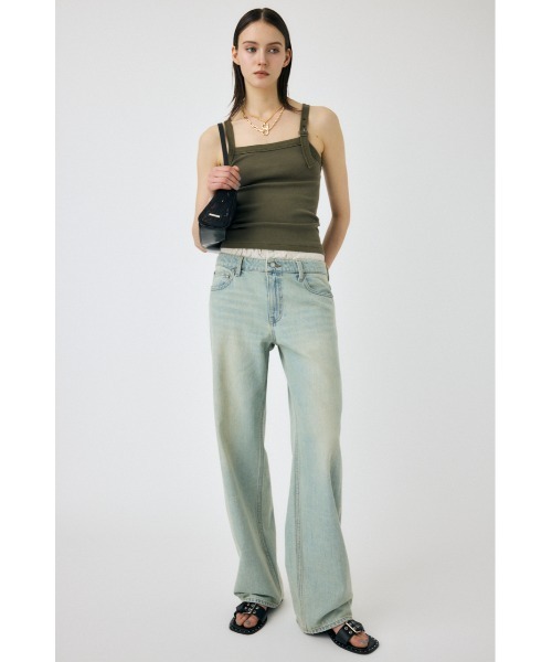 FADED BELT タンクトップ（タンクトップ）｜MOUSSY（マウジー