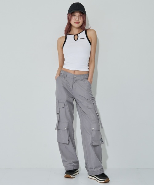 ANNA SUI NYC(アナ スイ エヌ ワイ シー)の「ホール カットタンクトップ(タンクトップ・レディース・ブラック/ホワイト・FREE)」の16枚目の写真