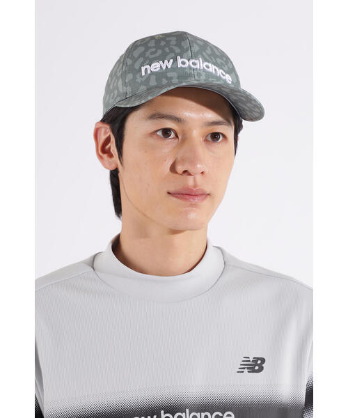 セール】【new balance golf】レオパード柄 6パネルキャップ