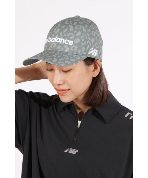 セール】【new balance golf】レオパード柄 6パネルキャップ