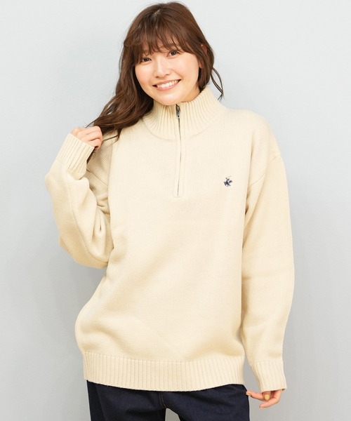 セール】BEVERY HILLS P.C/ビバリーヒルズポロクラブ ハーフジップ