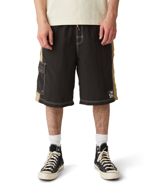 関税込み♪【HUF】High Tide ロゴ入り ★ トランク ショーツ HIGH TIDE TRUNK / HUF ショーツ 半ズボン（その他パンツ）｜HUF