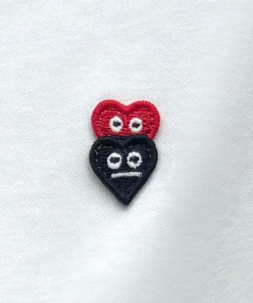 LOWO(ロワ)の「綿混選べる2タイプワンポイント刺繍シンプルTシャツ カットソー(Tシャツ/カットソー・レディース・ホワイト系その他/ホワイト系その他2・FREE)」の8枚目の写真