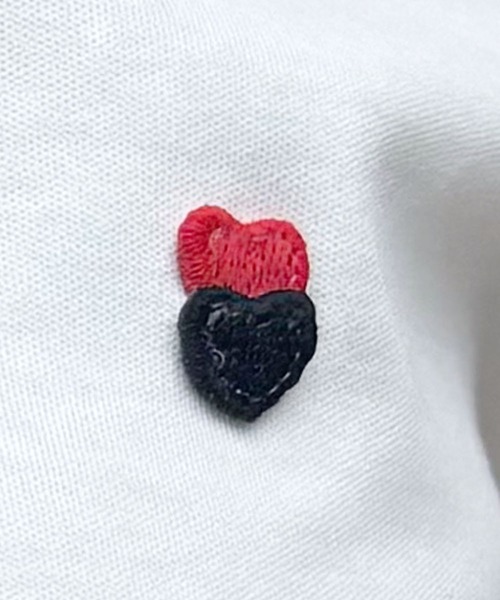 LOWO(ロワ)の「綿混選べる2タイプワンポイント刺繍シンプルTシャツ カットソー(Tシャツ/カットソー・レディース・ホワイト系その他/ホワイト系その他2・FREE)」の10枚目の写真