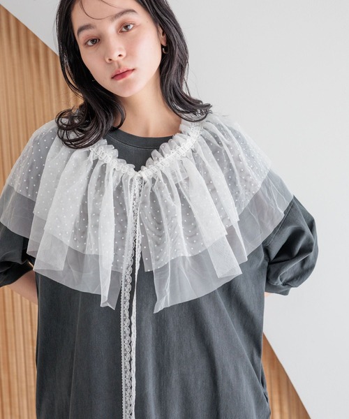 LOWRYS FARM（ローリーズファーム）の「フリルツケスソ　497457（ベルト・レディース・ホワイト・FREE）」の9枚目の写真