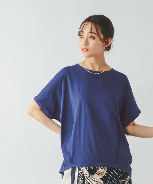 KBF - ☆新品☆ 今季 KBF ウエストギャザードルマンプルオーバー フローズンドルマンプルオーバー/451572（Tシャツ/カットソー