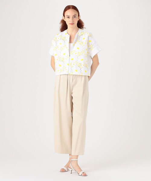 新品タグ付き/トゥモローランド/デイジーポップジップアップブラウス デイジーポップ ジップアップブラウス（シャツ/ブラウス