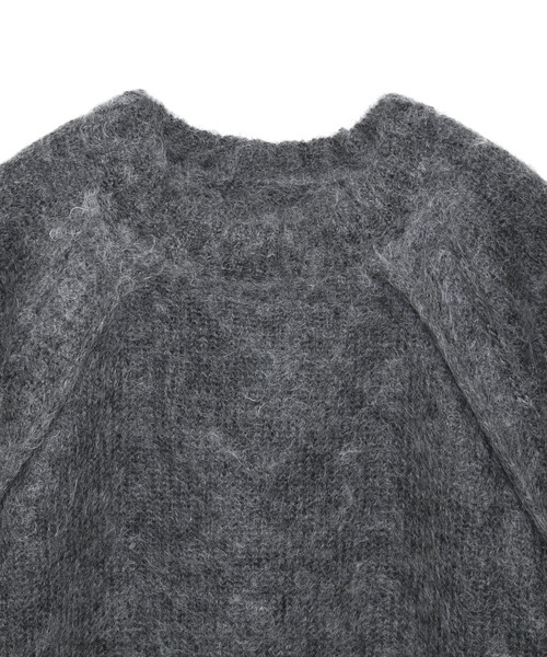 UNDERCOVER（アンダーカバー）の「UP2E4904（ニット/セーター・メンズ・ピンク/チャコール/ブラック・2/3/4）」の6枚目の写真