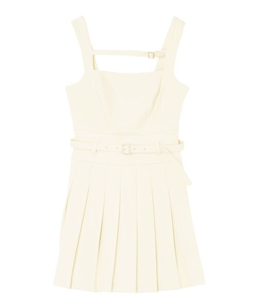 EATME（イートミー）の「プリーツキャミワンピース（ワンピース・レディース・グレー/アイボリー/ブラック・SMALL/MEDIUM）」の18枚目の写真