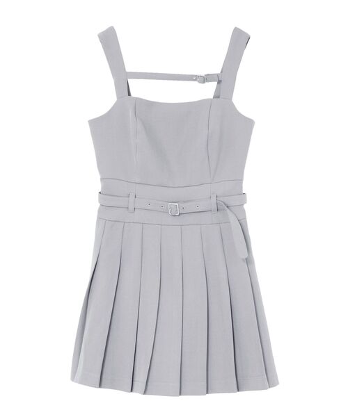 EATME(イートミー)の「プリーツキャミワンピース(ワンピース・レディース・グレー/アイボリー/ブラック・SMALL/MEDIUM)」の11枚目の写真