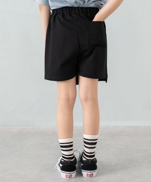 and D. petit main（アンドディープティマイン）の「【綿100%】カット台形ラップキュロット（スカート・キッズ・ベージュ/グレー/ブラック・90cm/110cm/130cm/120cm/140cm/100cm）」の15枚目の写真