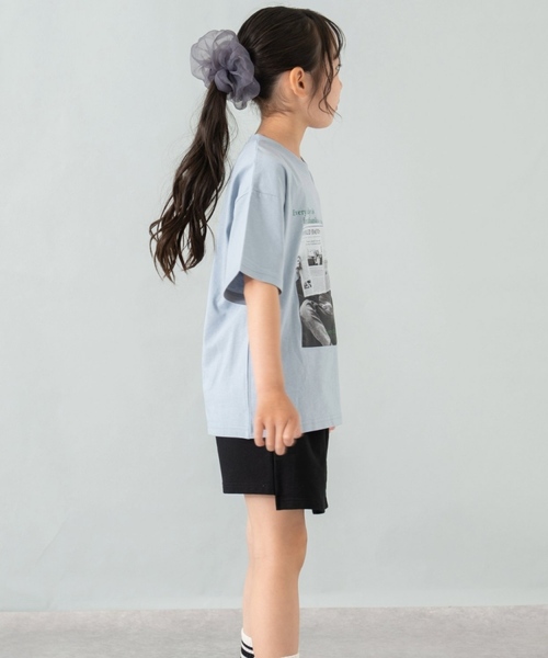 and D. petit main（アンドディープティマイン）の「【綿100%】カット台形ラップキュロット（スカート・キッズ・ベージュ/グレー/ブラック・90cm/110cm/130cm/120cm/140cm/100cm）」の16枚目の写真