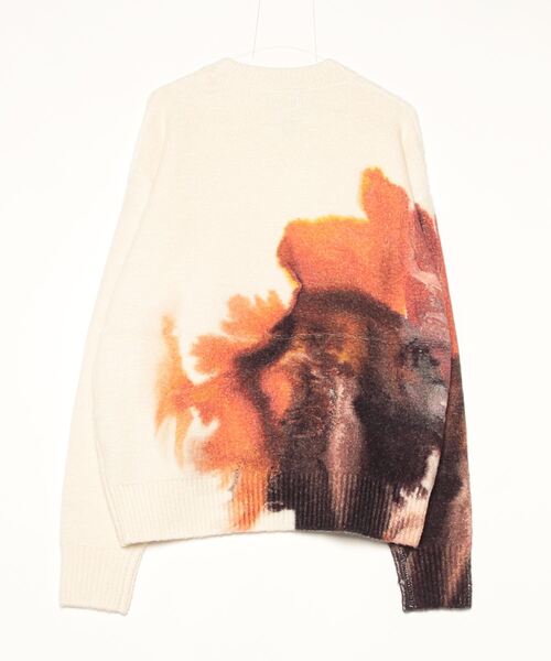 【火曜まで値下げ】Y-3 ニット　ワイスリー Y-3 AOP KNIT CREW（ニット/セーター）｜Y-3（ワイスリー）の