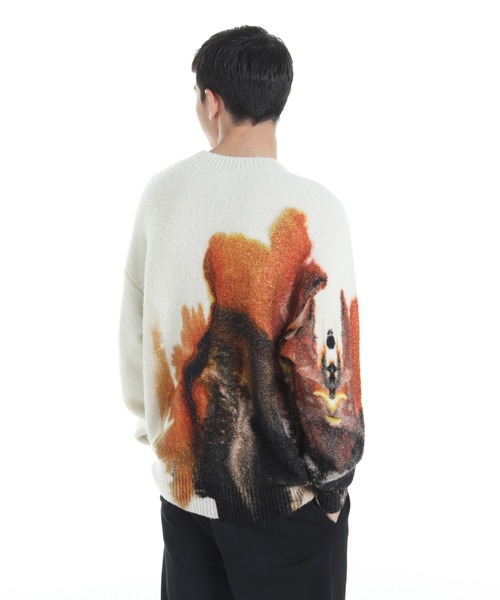 Y-3 AOP KNIT CREW(ニット/セーター)|Y-3(ワイスリー)の Y-3 AOP KNIT CREW(ニット/セーター)|Y-3(ワイスリー)の