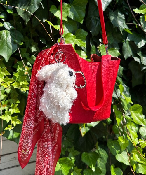 Alley Tokyo(アリートーキョー)の「ポーチとセットのショルダーBag(ショルダーバッグ・レディース・レッド/オフホワイト/ブラック/イエロー・FREE)」の1枚目の写真