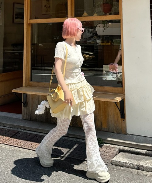 Alley Tokyo(アリートーキョー)の「ポーチとセットのショルダーBag(ショルダーバッグ・レディース・レッド/オフホワイト/ブラック/イエロー・FREE)」の13枚目の写真